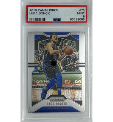 Panini Prizm 2019-2020 Base Luka Doncic (Dallas Mavericks) GRADED PSA 9 Mint